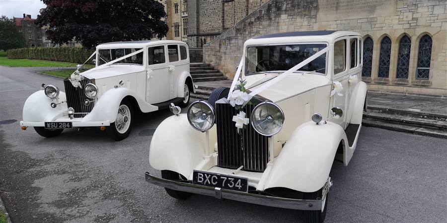 Rolls Royce Pair 1935 Vintage Rolls Royce