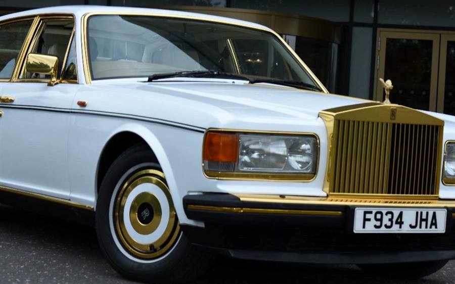 How vulgar 1 million 24carat gold RollsRoyce is unveiled  Daily Mail  Online