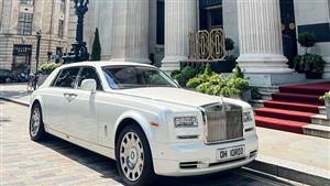 Rolls Royce Phantom Series 2 EWB Wedding car. Click for more information.
