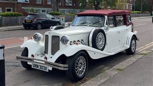 Beauford Classic Convertible Wedding car. Click for more information.