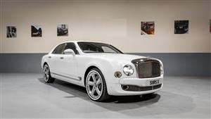 Bentley Mulsanne Wedding car. Click for more information.