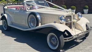 Beauford Series 3 Coupe Wedding car. Click for more information.