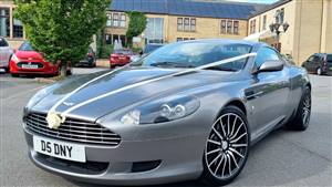 Aston Martin DB9 Wedding car. Click for more information.