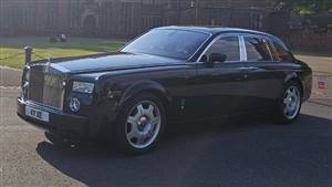 Rolls Royce Phantom Wedding car. Click for more information.