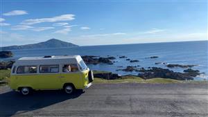 Volkswagen T2 Campervan 1979 Devon Moonraker Wedding car. Click for more information.