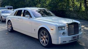 Rolls Royce Phantom Wedding car. Click for more information.