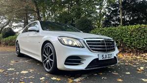 Mercedes S Class S350LD Wedding car. Click for more information.