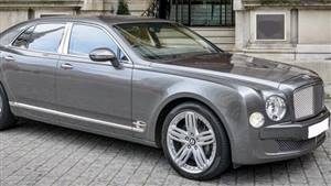 Bentley Mulsanne Wedding car. Click for more information.