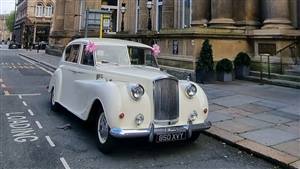 Austin Princess Vanden Plas Wedding car. Click for more information.