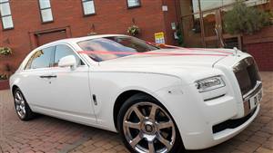 Rolls Royce Ghost Wedding car. Click for more information.