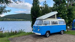 VW T2 Bay Window Westfalia Wedding car. Click for more information.