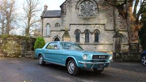 Ford Mustang 1965 (Outlander Edition) Wedding car. Click for more information.