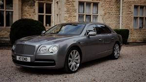 Bentley Flying Spur Mulliner Wedding car. Click for more information.