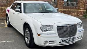 Chrysler 300c Wedding car. Click for more information.