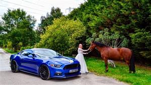 Ford Mustang Wedding car. Click for more information.