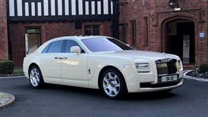 Rolls Royce Ghost Wedding car. Click for more information.