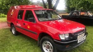 Royal Mail Vauxhall Brava Post Bus Wedding car. Click for more information.