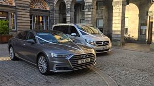 Modern Car Package Audi & Mercedes Wedding car. Click for more information.