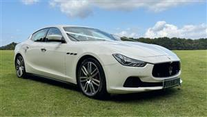 Maserati Ghibli Wedding car. Click for more information.