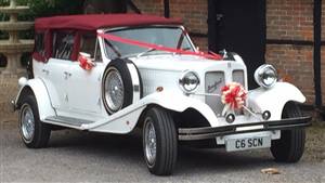 Beauford Tourer Wedding car. Click for more information.