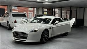 Aston Martin Ltd Edition V12 Wedding car. Click for more information.