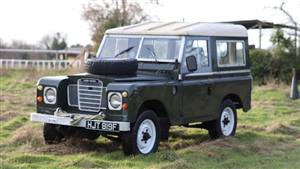 Land Rover Series 2a Wedding car. Click for more information.