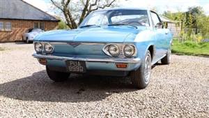 Chevrolet Corvair Monza 110 Wedding car. Click for more information.