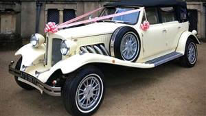 Beauford Tourer Wedding car. Click for more information.