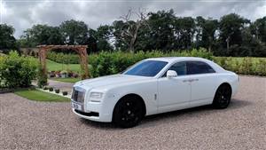 Rolls Royce Ghost Wedding car. Click for more information.