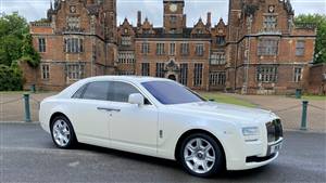 Rolls Royce Ghost Wedding car. Click for more information.