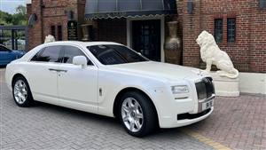 Rolls Royce Ghost Wedding car. Click for more information.