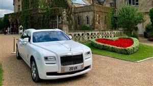 Rolls Royce Ghost Wedding car. Click for more information.