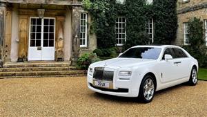 Rolls Royce Ghost Wedding car. Click for more information.